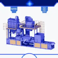 輥道通過式拋丸機 去除氧化皮 銹斑 表面清理設備
