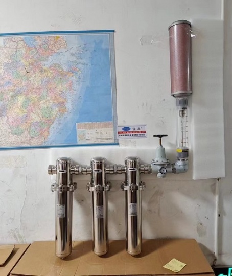 壓風管路氣shui分離器 壓力管道不銹鋼氣shui分離器